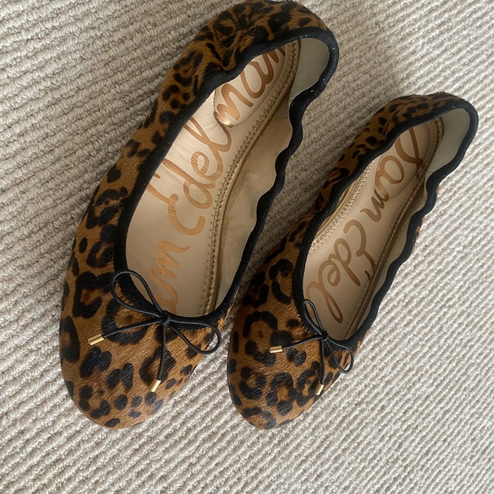 Sam Edelman Leopard Print Flats